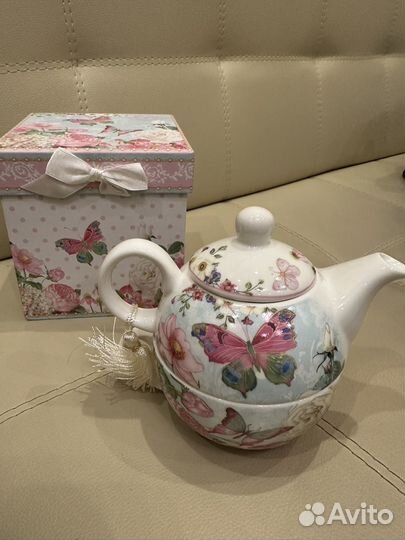 Заварочный чайник + чашка