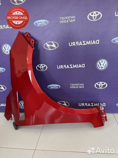 Крыло Kia Rio (2011-2017) правое / красный TDY