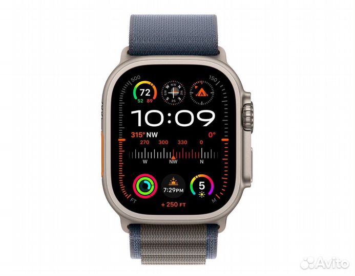 Apple Watch Ultra 2 Alpine Loop Blue Large