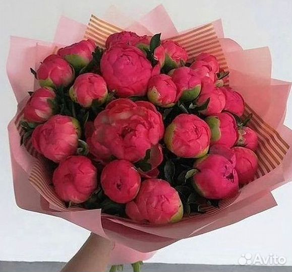 Пионы Букеты Цветы Доставка