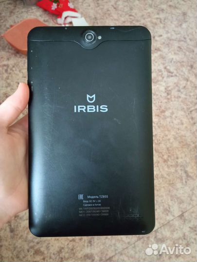 Планшеты irbis бу