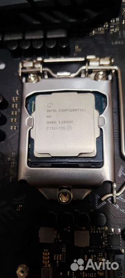 Процессор (intel core i7 8700k) сокет 1151v2