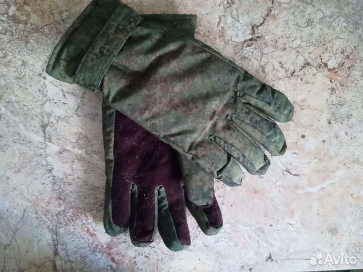 Перчатки-краги армейские