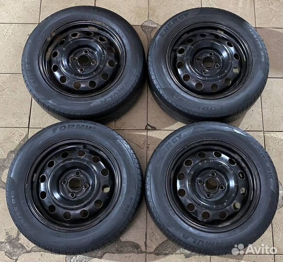 R15 колеса диски 4x100 Kia Rio Hyundai Solaris
