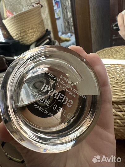 Духи byredo blanche почти новые