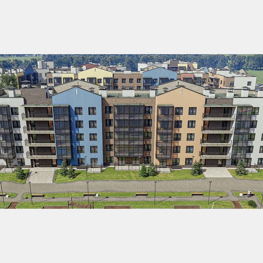 1-к. квартира, 37,6 м², 5/5 эт.