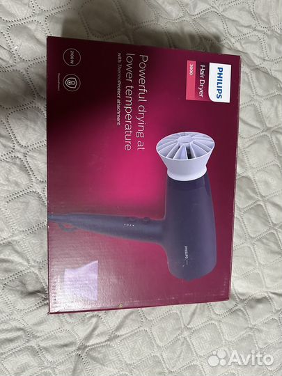 Фен philips новый