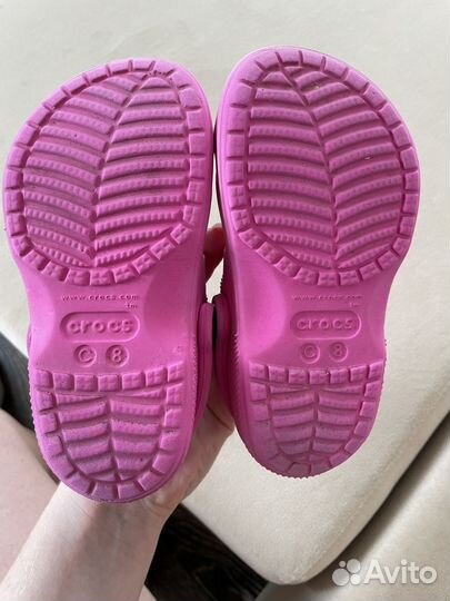 Сандалии crocs для девочки c8 (25)