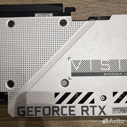 Видеокарта Gigabyte GeForce RTX 3080 Ti vision OC