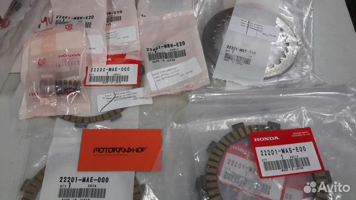 Ремкомплект сцепления на honda CBR600F4i 01-07