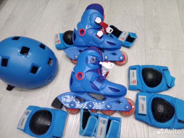 Детские ролики и защита