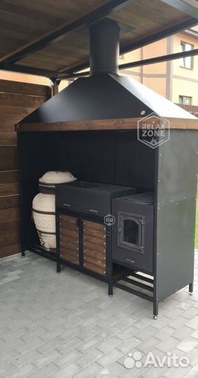 Мангал, мангальная зона, мангальный комплекс