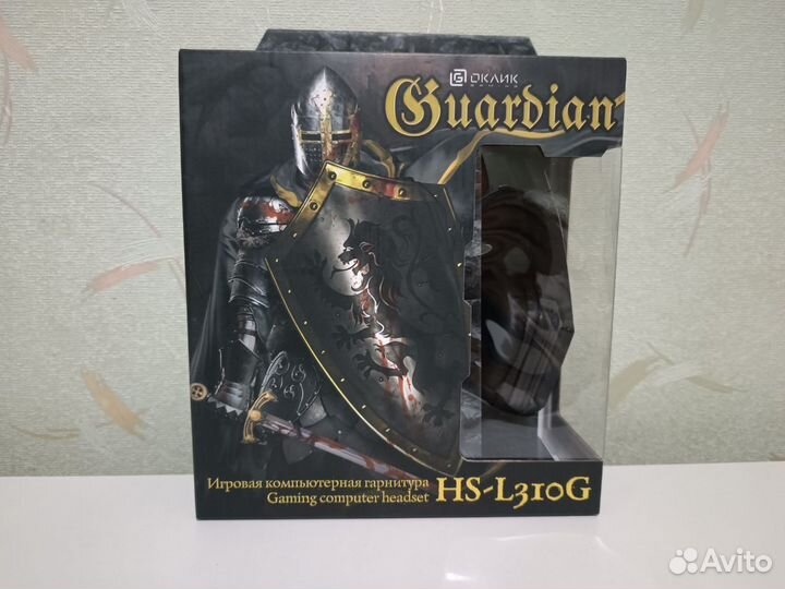 Новые игровые наушники для пк Oklick Guardian