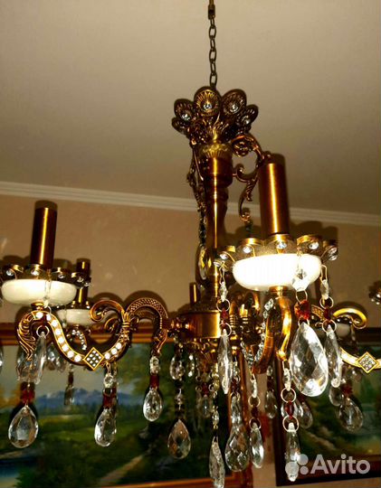 Люстра хрустальная винтаж /Н/К.367321/6
