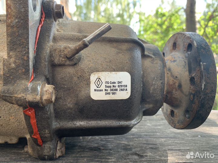 Редуктор заднего моста рено дастер