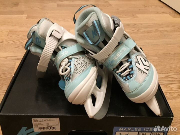 Коньки детские K2 раздвижные 29-34