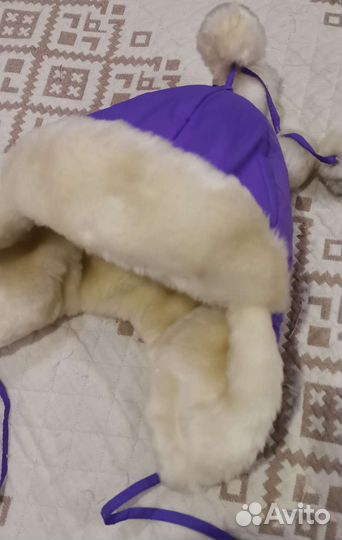 Шапка зимняя для девочки новая