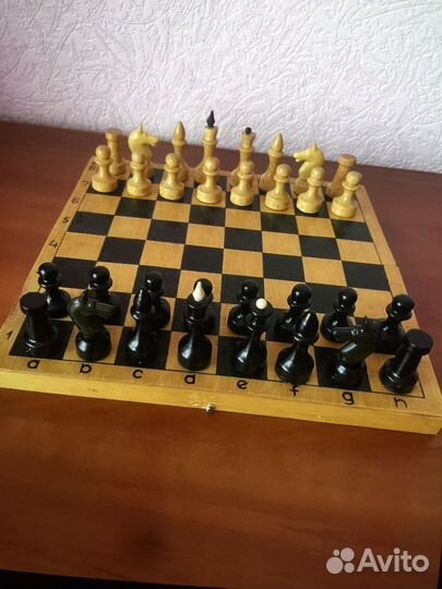 Шахматы резные СССР