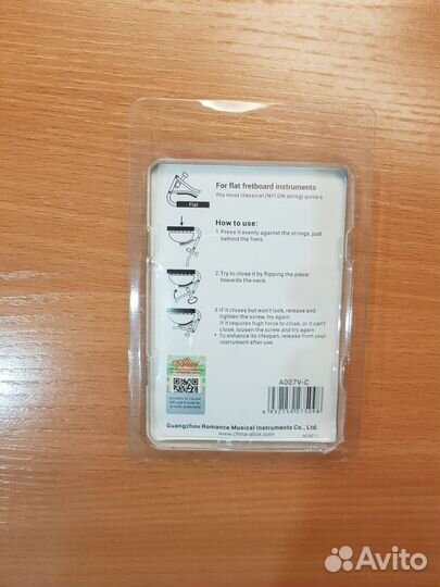 Новый каподастр Alice A007V-C