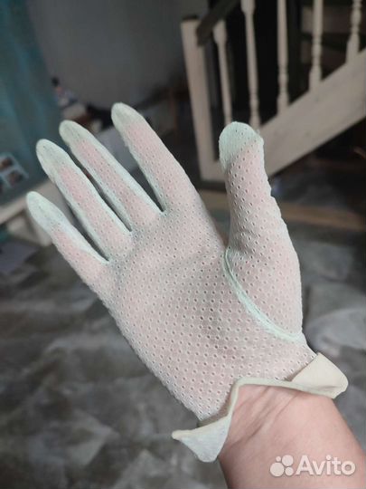 Перчатки винтаж 1940-е 50-е