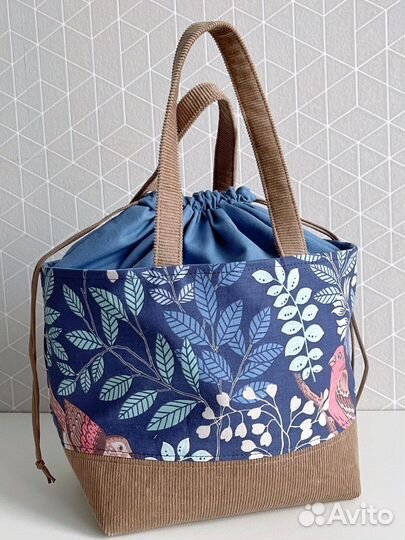 Проектная сумка для вязания