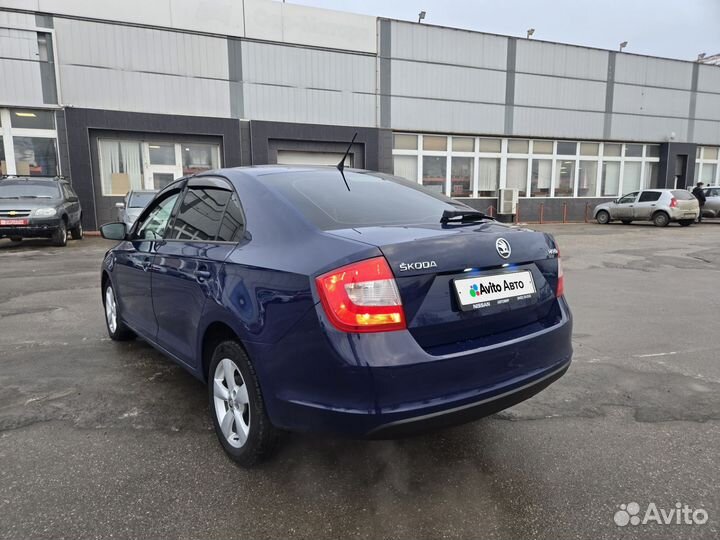 Skoda Rapid 1.6 МТ, 2014, 143 000 км