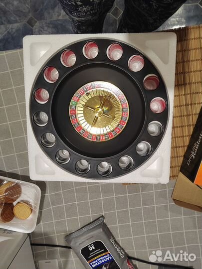 Пьяная рулетка/Drinking Roulette Set