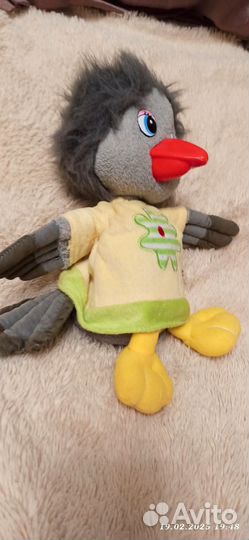 Ворона Каркуша игрушка