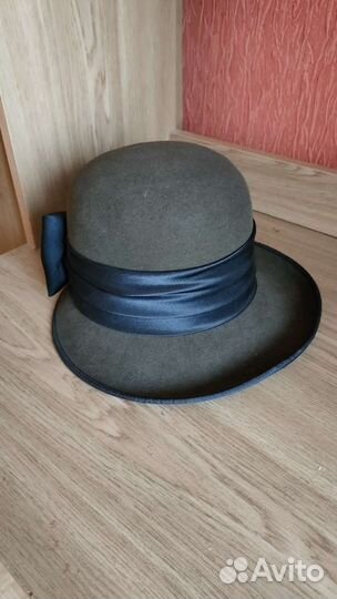 Шляпа фетровая женская