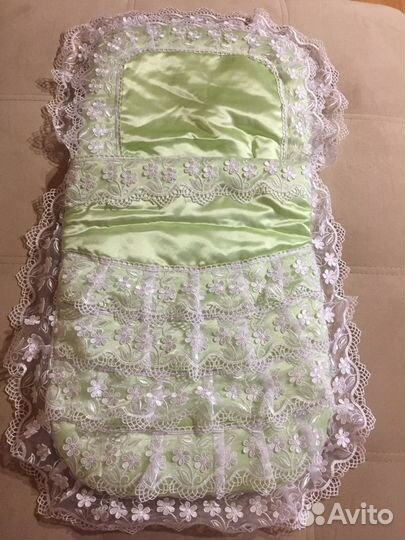 Конверт на выписку с кружевом