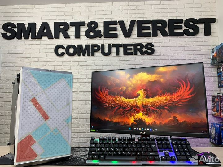 Игровой комп i3-10100F/ 16G/ SSD/ GTX1660super