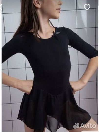 Купальник с юбкой для танцев