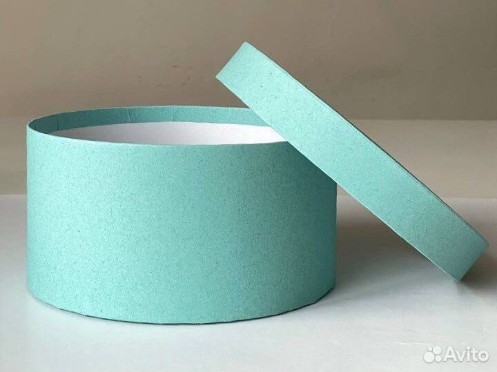 Шляпная коробка круглая для подарков и цветов