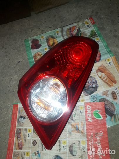 Задние фонари Chevrolet Lacetti 5D (хэтчбек)