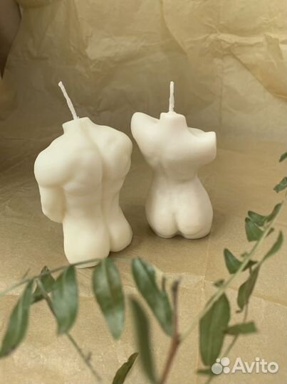 Набор свечей из соевого воска