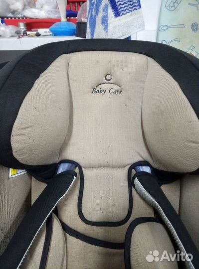 Детское автокресло Baby Care от 0 до 18 изофикс