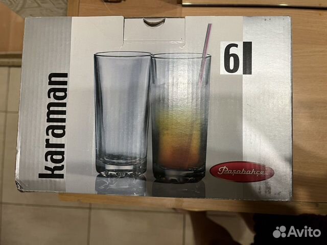 Набор стаканов / бокалов 6 штук