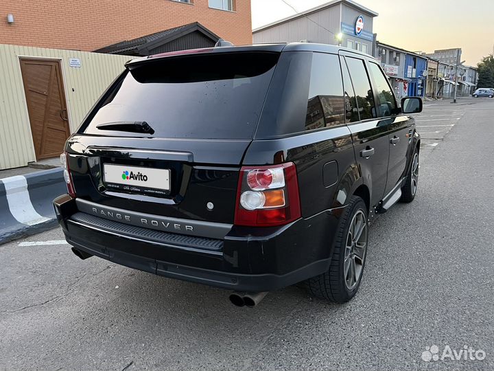 Land Rover Range Rover Sport 4.4 AT, 2006, битый, 273 000 км