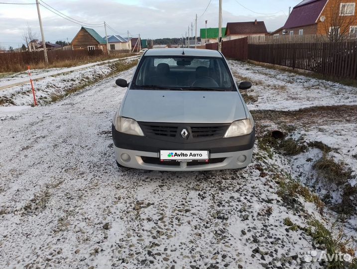 Renault Logan 1.4 МТ, 2007, 188 500 км