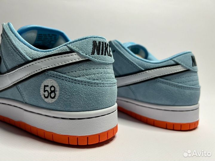 Кроссовки Nike sb dunk low club 58 gulf