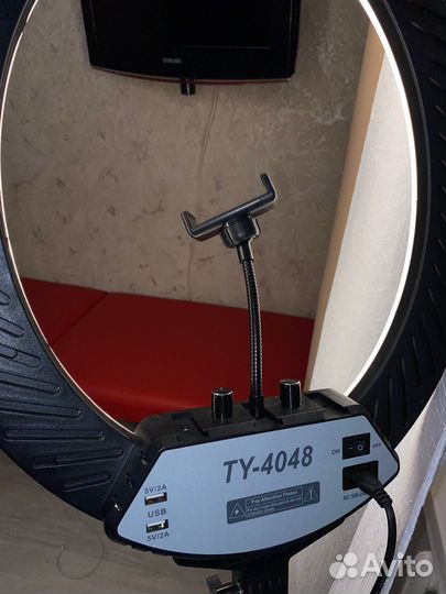 Кольцевая лампа 45 см без штатива