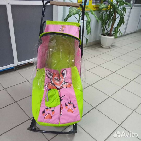 Детские зимние санки