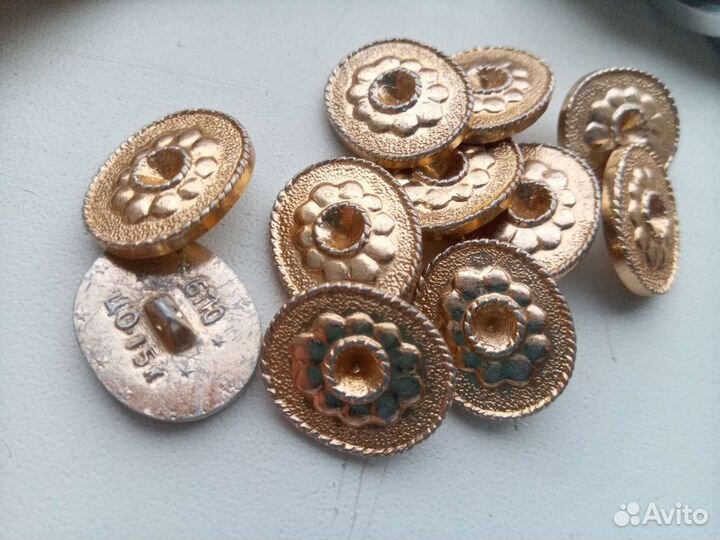 Пуговицы СССР и Чехословакия