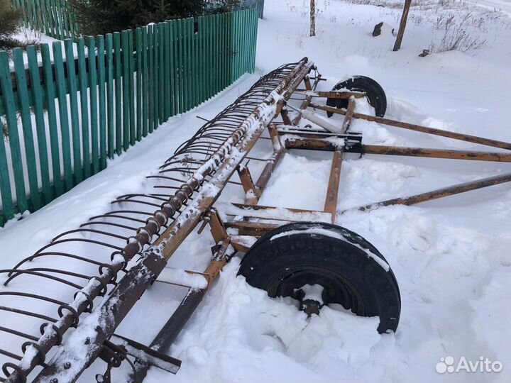 Грабли поперечные