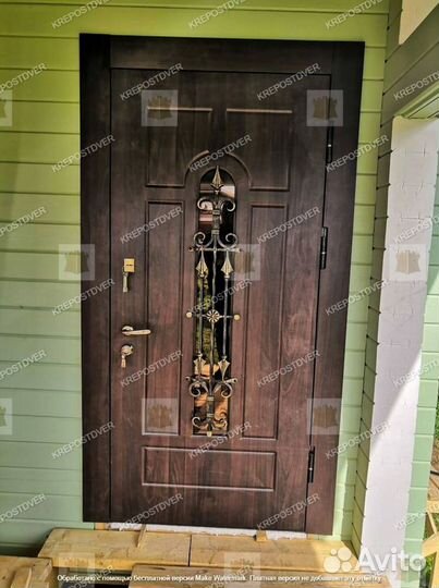 Дверь входная с терморазрывом для дома