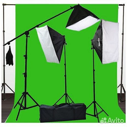 Комплект постоянного света FST studio KIT