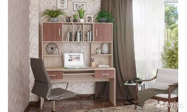 Стол компьютерный №8 новый современный