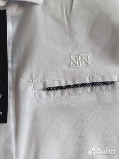 Рубашка белая новая для мальчиков