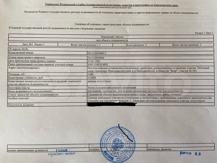 Участок 10 сот. (СНТ, ДНП)