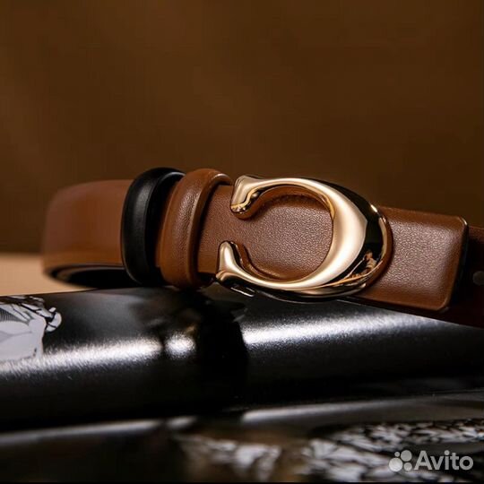 Coach ремень женский